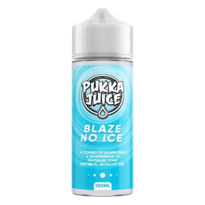 Pukka Juice 100ml E-liquid Shortfill Blaze No Ice - Nicotine Strength#0mg (5ED5D8) (5ED5D8)