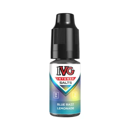 IVG Intense Blue Razz Lemonade Saltnic Vape Juice - 10mg