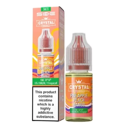 SKE Crystal Nic Salts – Pineapple Peach Mango – 10ml
