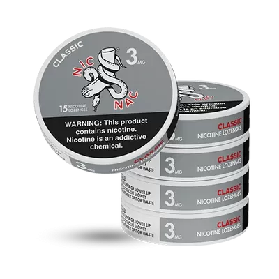 Nic Nac Nicotine Lozenges Classic