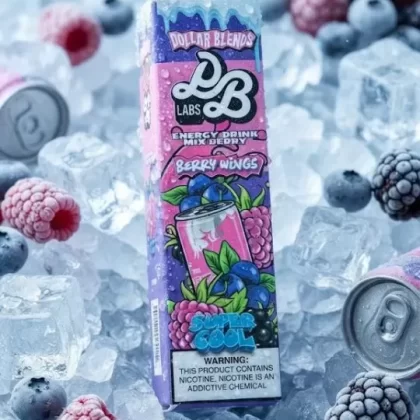 DOLLAR SALT BERRY WINGS SUPER COOL ELIQUID - Elegantvapestore