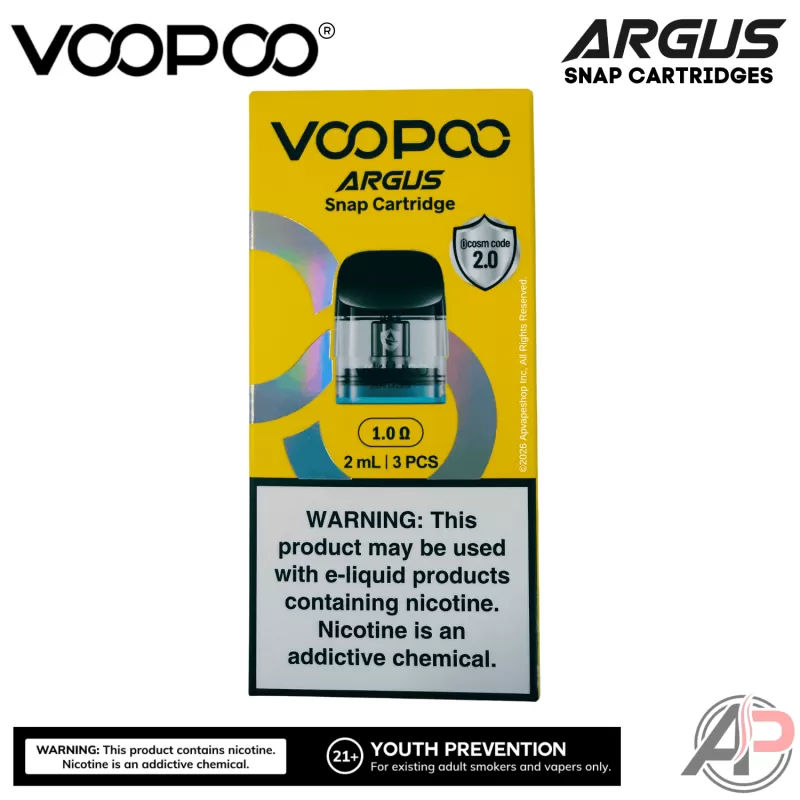 Voopoo Argus Snap Pod Replacement Cartridges 3 Pack - Image 3