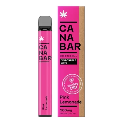 CBD Canabar – Pink Lemonade