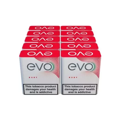 Ploom Evo Ruby Tobacco Sticks – 10 Packs (200 sticks) - Ejuicewarehouse