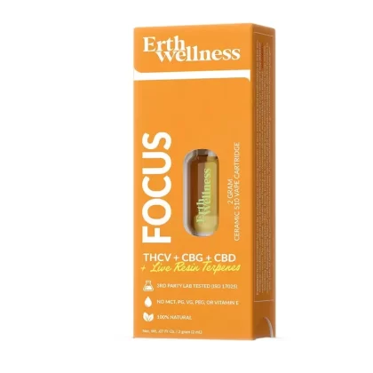 Erth Wellness | Live Resin CBD Cartridge – 2g
