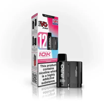 IVG Pro Refill 10mg Strawberry Raspberry Cherry - Nicotine Strength#10mg