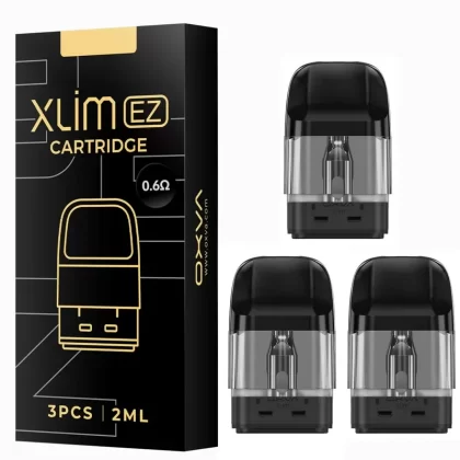 Oxva Xlim EZ Replacement Pods – 0.4Ω, 0.6Ω, 0.8Ω & 1.2Ω (2ml & XL – Pack of 3)