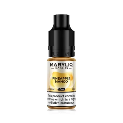 Lost Mary MaryLiq Pineapple Mango E Liquid 10ml - Nicotine Strength#20mg>10mg (C14A34)