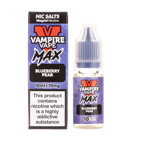 Blueberry Pear Nic Salt E-Liquid by Vampire Vape Max - 20mg
