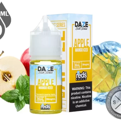 Mango Iced Reds Apple 7 Daze Salt 30ml