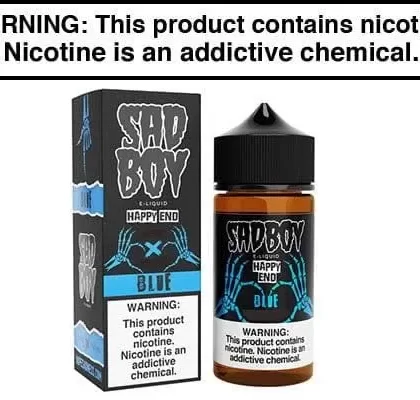 HAPPY END BLUE BY SADBOY SALT 30ML - Vapejuice