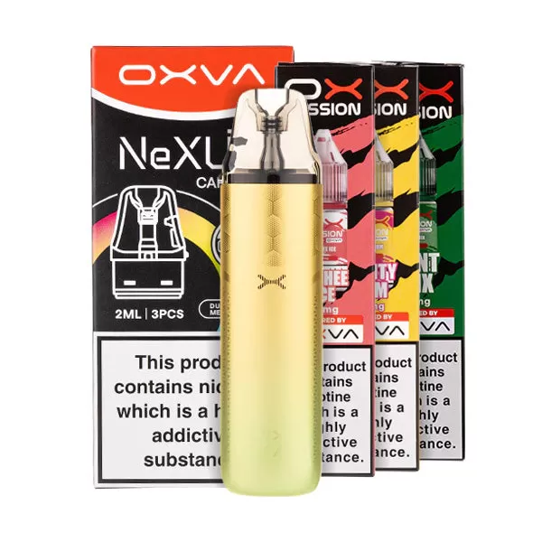OXVA NeXlim 2 Mini Pod Kit Bundle - Solar Gold / 0.8ohm - Image 3