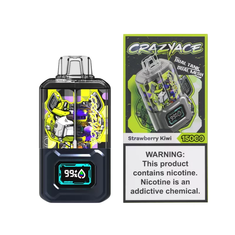 CRAZYACE B15000 Disposable Device – 15000 Puffs - Banana Ice - Image 2
