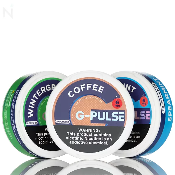G-Pulse Nicotine Pouches - Spearmint 6mg