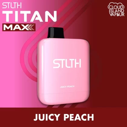 STLTH TITAN MAX Disposable Vape – Juicy Peach