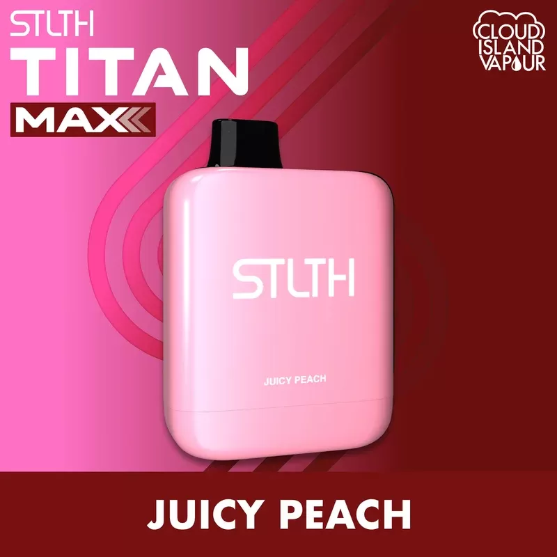 STLTH TITAN MAX Disposable Vape – Juicy Peach