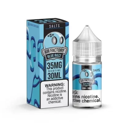 Blue Razz 30ml Saltnic by Air Factory - 50 mg / 30 ml