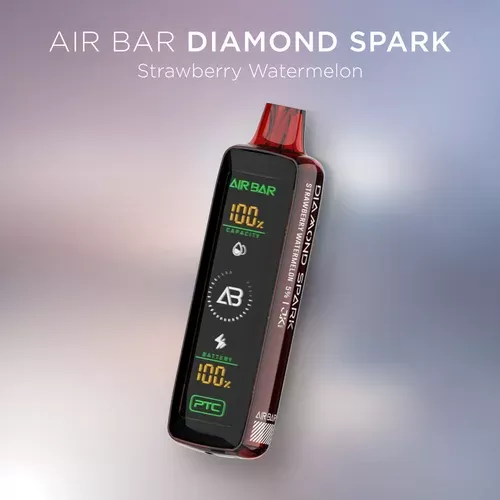 AirBar Diamond Spark Disposable Vape – Strawberry Watermelon 50mg (15000 Puffs) - Image 2