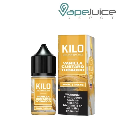 Vanilla Custard Tobacco KILO Salts 30ml - Vape Product; Vape Product, Vape Product