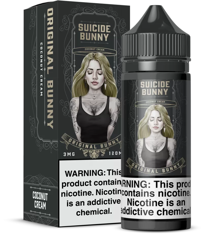 SUICIDE BUNNY - Original Bunny - 120ML E-Liquid - 3MG
