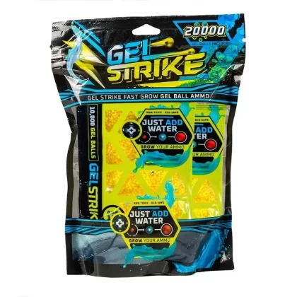Dry Gellyballs – 20,000 Pack | Yellow Gel strike