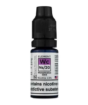 NS20 Watermelon Chill Nic Salt eLiquid by Element
