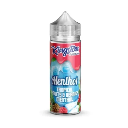 KINGSTON TROPICAL FRUITS & BERRIES MENTHOL 100ML SHORTFILL E-LIQUID