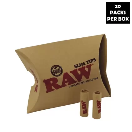 Raw – Pre-Rolled Slim Filters – 21pk