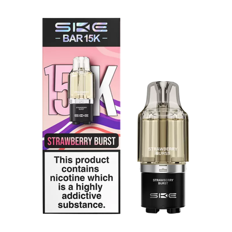 Strawberry Burst SKE Bar 15K Refill Pack - Ecigwizard
