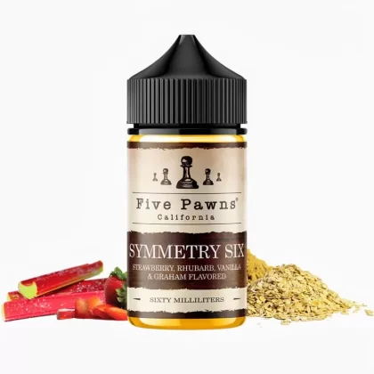 Symmetry Six – Five Pawns – 60mL – Made in USA – CrumbleVape