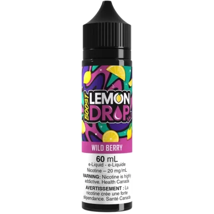 LEMON DROP BOOST Salt 60mL – Wild Berry - Strength#20mg