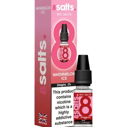 8Salts - Watermelon Ice (Nic Salt) - 20mg - PG 50%