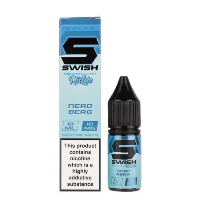 Nerd Berg Nic Salt E-Liquid by Swish - Vape Product, Vape Product