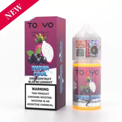 Tokyo Super Cool – Dragonfruit Blackcurrant 30ml (35/50 mg) - Vape Product, Vape Product