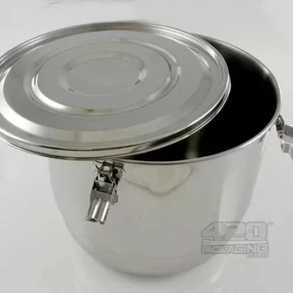 21 Liter C-Vault Metal Storage Jar With Boveda Pack - Ejuicewarehouse