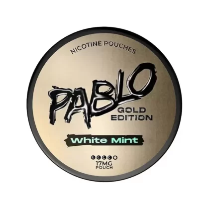 White Mint Gold Edition Nicotine Pouches by Pablo - Ecigpremium