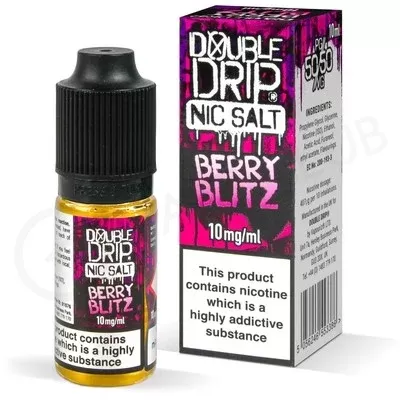 Berry Blitz Nic Salt E-Liquid by Double Drip - Ecigpremium