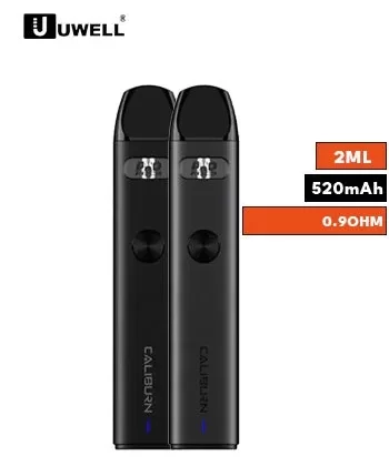 Uwell Caliburn A2 Pod Kit - Black - Londonvapehouse