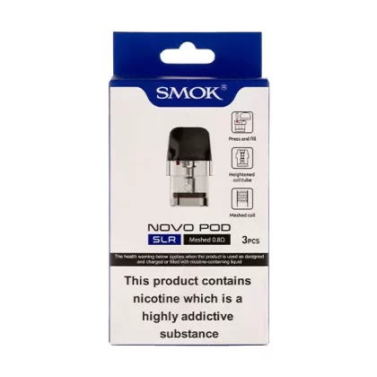 SMOK Novo (SLR 2.0) Replacement Pods - 0.8ohm