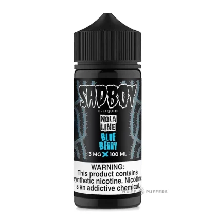 Sadboy Nola Line – Blueberry 100mL - Vape Product, Vape Product