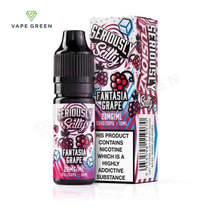 Fantasia Grape Nic Salt E-Liquid by Seriously Salty Fusionz - Eliquidsupply