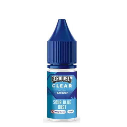 Seriously Clear Sour Blue Dust Nic Salt - 10 Pack - 10mg