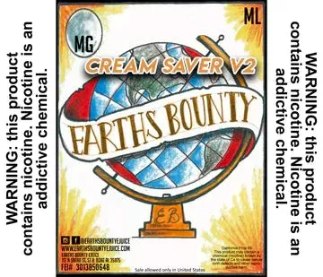 Earths Bounty – Cream Saver V2 50/50