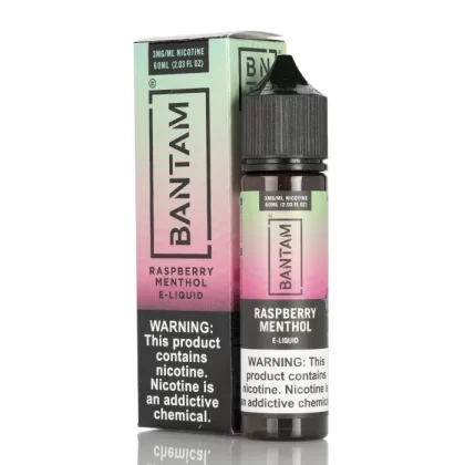 Raspberry Menthol – Bantam Vape – 60mL