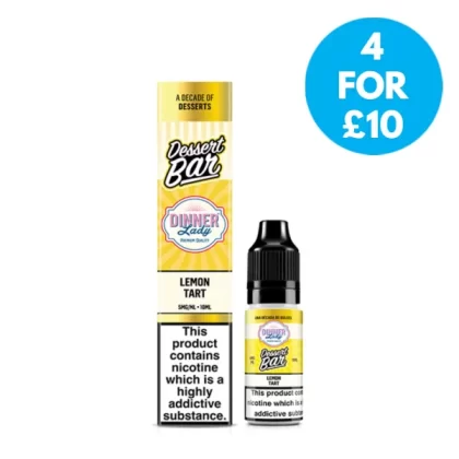 Dinner Lady Dessert 5mg (0.5%) Nic Salt E-liquid 10ml - Vape Co