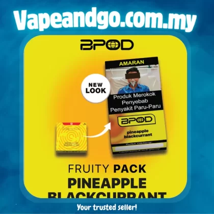 BPOD Cartridge 2ml Single Pack Pre-Filled Cartridge 20mg Akta 852 Registered - Vapeandgo Com My