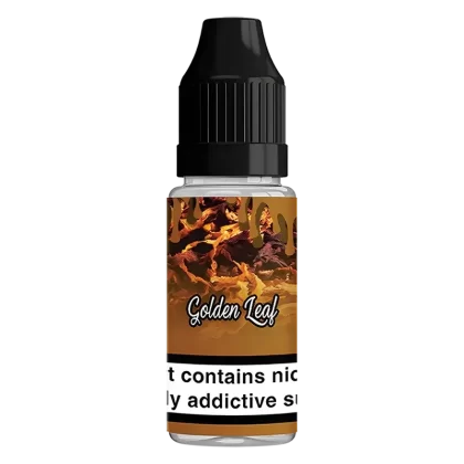 High PG Golden Leaf e-liquid by QuitterZ 70PG 30VG
