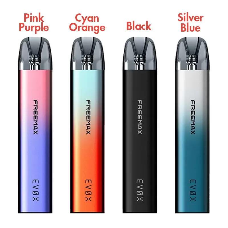 Freemax EVOX Pod Kit - Black, Cyan Orange - Image 2
