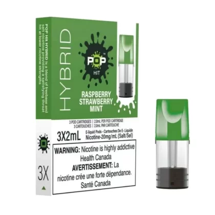 Pop Hybrid – Raspberry Strawberry Mint