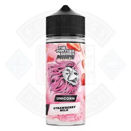 Dr Vapes Dessert Series – Unicorn (Strawberry Milk) 100ml 0mg Shortfill e-liquid - Eliquidsupply